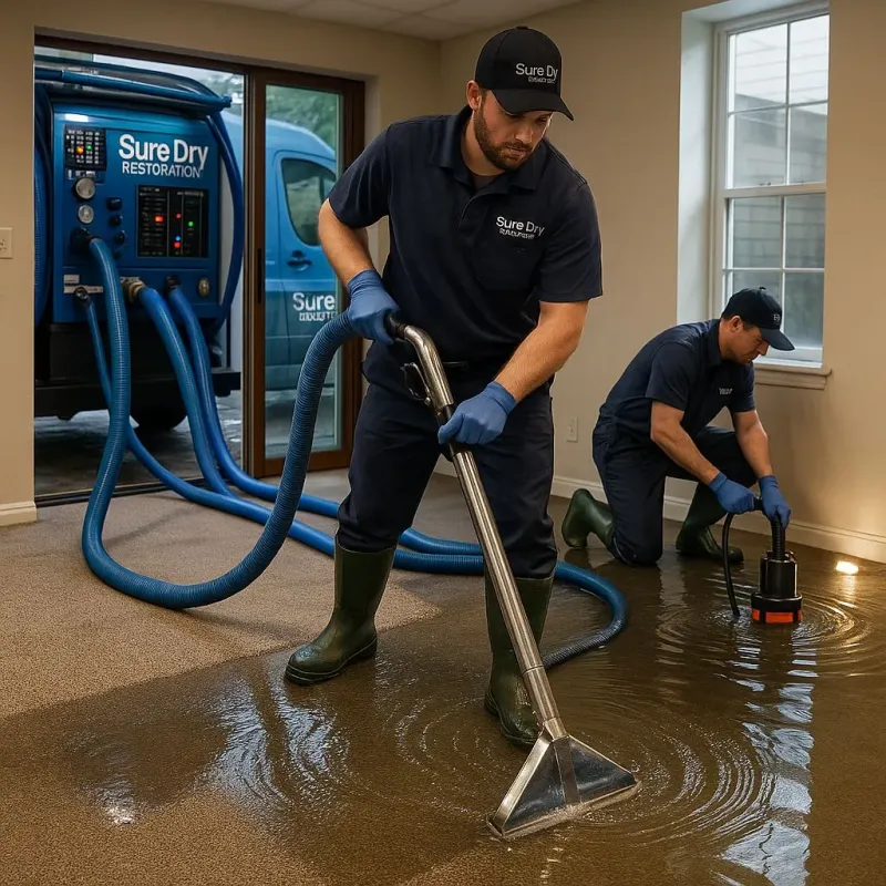 Water Extraction and Removal process in Columbia, NC